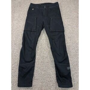 G-Star RAW Rovic Zip 3D Tapered Cargo Pants Black 32x28 ( Actual Fit 28x28 )